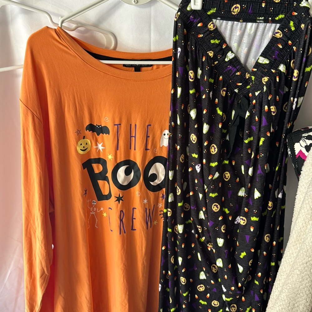 Halloween pajama 2X new